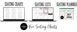 Blank Dinner Party Seating Chart Template Doc Sample