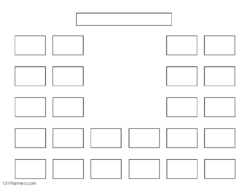 Conference Room Seating Chart Template Doc Sample