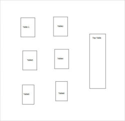 Dinner Party Seating Chart Template Pdf