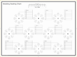 Free Custom Conference Room Seating Chart Template Doc Sample