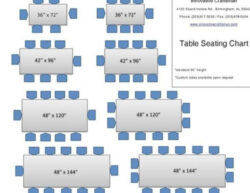 Free Custom Conference Room Seating Chart Template  Sample