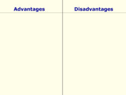 Free Editable Advantages And Disadvantages Chart Template