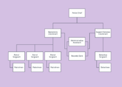 Free Editable Chain Of Command Chart Template Word Sample