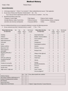 Free  Family Medical History Chart Template Word Sample