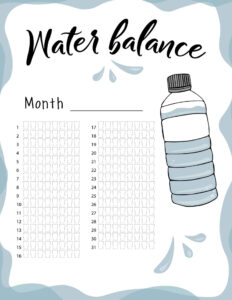 Free  Food And Fluid Intake Chart Template Excel Sample