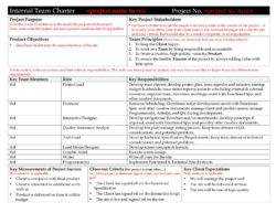 Free Printable Change Advisory Board Charter Template Word