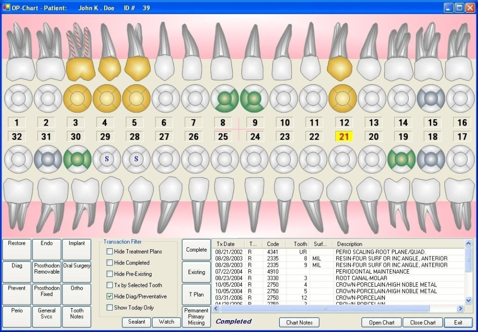 Free Printable Dental Hygiene Chart Notes Template Pdf Sample