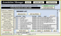 sample free microsoft access club membership database template of simple church membership excel access database membership tracking templates example