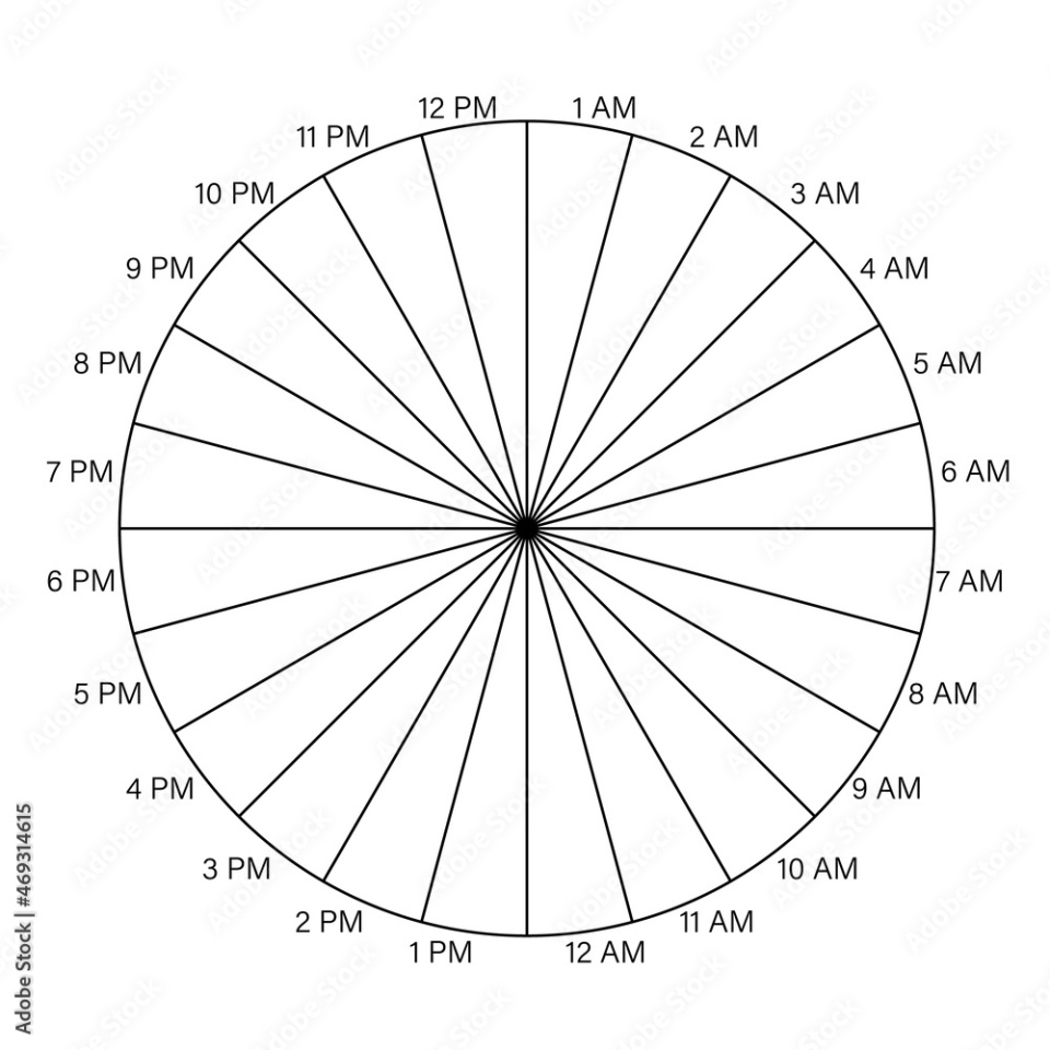 Free Custom 24 Hour Chart Check Template  Sample