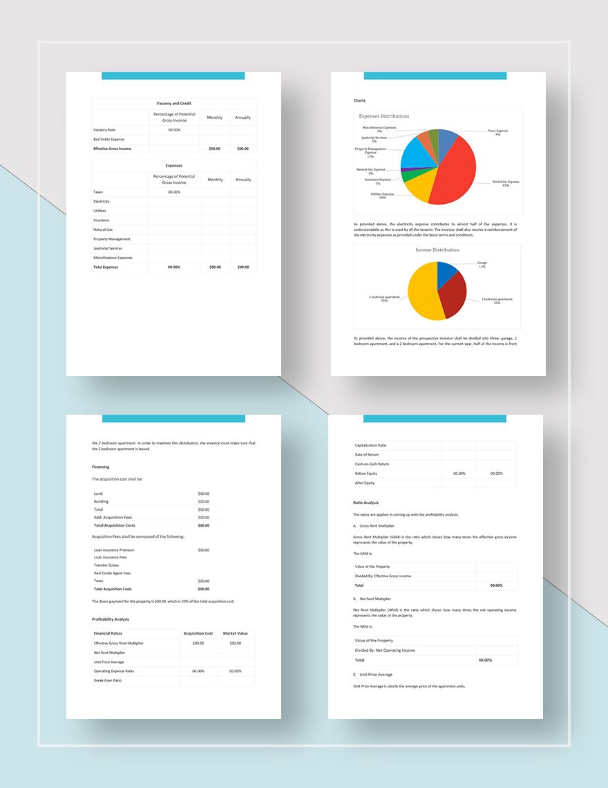Real Estate Investment Analysis Template