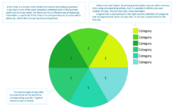 5 Piece Pie Chart Template Word Sample