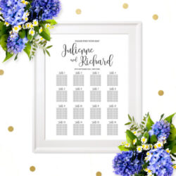 Custom Rehearsal Dinner Seating Chart Template Excel Sample