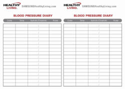 Editable Blood Sugar Monitoring Chart Template Doc Sample