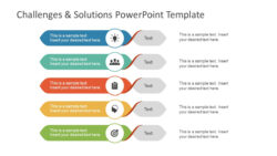 Editable Problem Solution Flow Chart Template  Sample