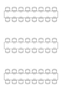 Editable Restaurant Table Seating Chart Template Word