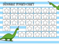 Free Blank Reward Charts For Preschoolers Template  Sample