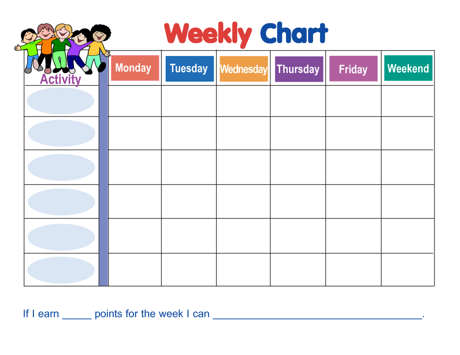 Free Custom Reward Chart Template For Teachers Doc Sample