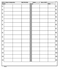 Free Custom Semi Circle Seating Chart Template Excel Sample