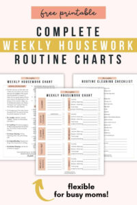 Free Printable Chore Chart For Adults Templates Pdf