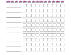 Free Printable Reward Chart Template For Teachers Doc