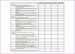 Free Printable Side By Side Comparison Chart Template Excel Sample