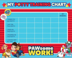 Free  Toilet Training Reward Chart Template  Sample