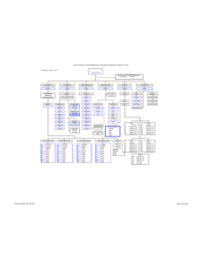 Police Department Organizational Chart Template  Sample