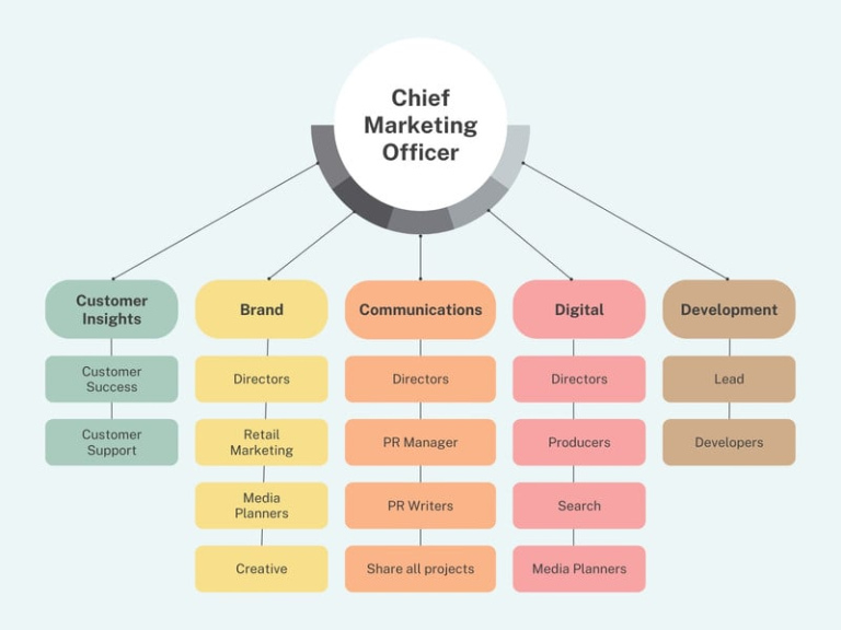 Blank Holding Company Structure Chart Template Word Sample