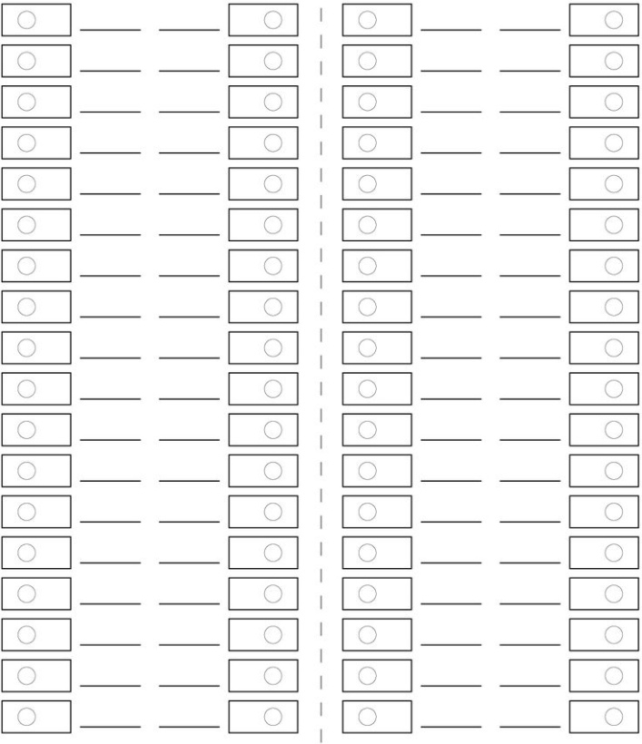 Colored Pencil Color Chart Template Pdf Sample