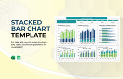 Custom Clustered Stacked Bar Chart Template Pdf Sample