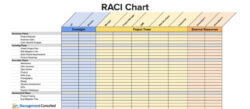 Custom Roles And Responsibilities Chart Template Doc Sample