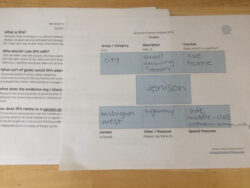 Custom Semantic Feature Analysis Chart Template Excel Sample