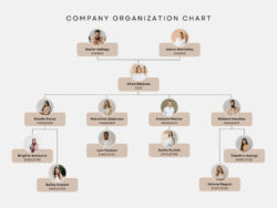 Custom Small Construction Company Organizational Chart Template  Sample