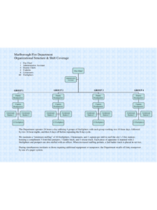 Free Blank Fire Department Organizational Chart Template Excel