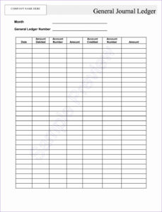 Free Blank Property Management Chart Of Accounts Template Word