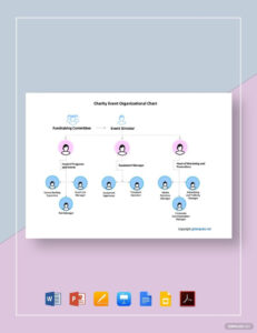 Free Custom Event Management Organizational Chart Template Excel