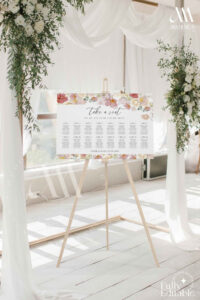 Free Custom Wedding Seating Chart Sign Template Doc Sample