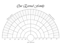 Free Editable 6 Generation Pedigree Chart Template Excel Sample