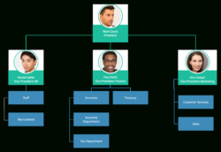 Free Editable Law Firm Organizational Chart Template Word Sample