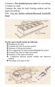 Free  Two Handed Process Chart Template Excel