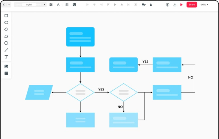 Free  Yes No Flow Chart Template Excel Sample