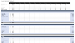 Printable Household Chart Of Accounts Template  Sample