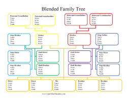 Tree Chart Graphic Organizer Template Word