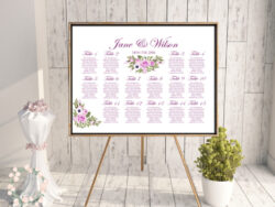 Wedding Poster Seating Chart Templates Doc Sample