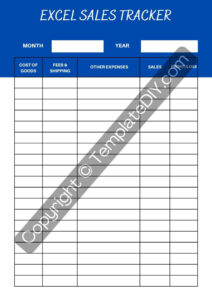 printable excel templates sales tracking sales performance tracking template pdf