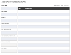 sample free medical form templates  smartsheet patient referral tracking template pdf