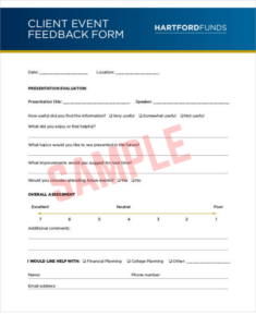 Post Celebration Feedback Form Template