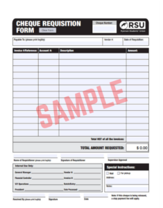 Internal Purchase Requisition Form Template